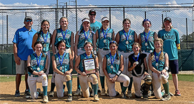 1st Place VA USSSA States (Silver Bracket) — June 2021